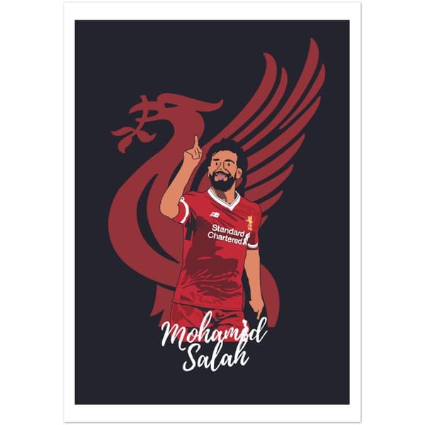 Mohamed Salah Poster - A2 (42 X 59.4 cm)