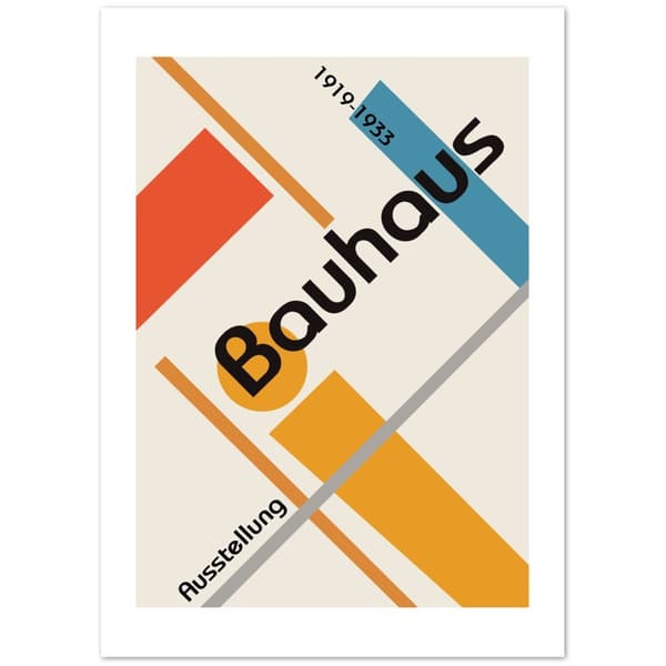 Bauhaus Ausstellung Poster - 50X70 cm / 20X28?