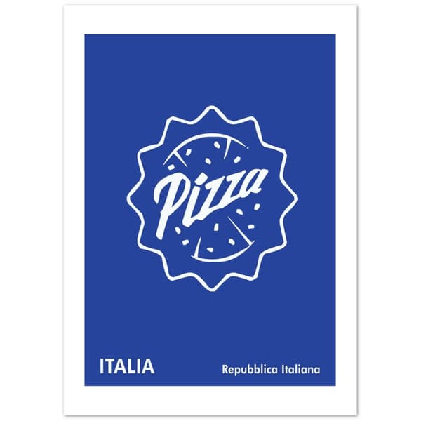 Pizza Italia Poster - 50X70 cm / 20X28?