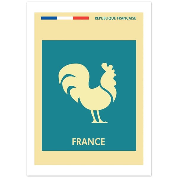 France Poster - 50X70 cm / 20X28?