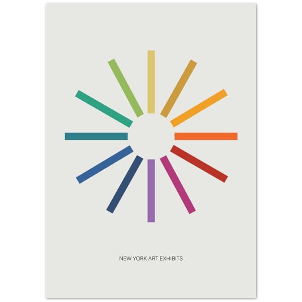 New York Art Poster - 50X70 cm / 20X28?