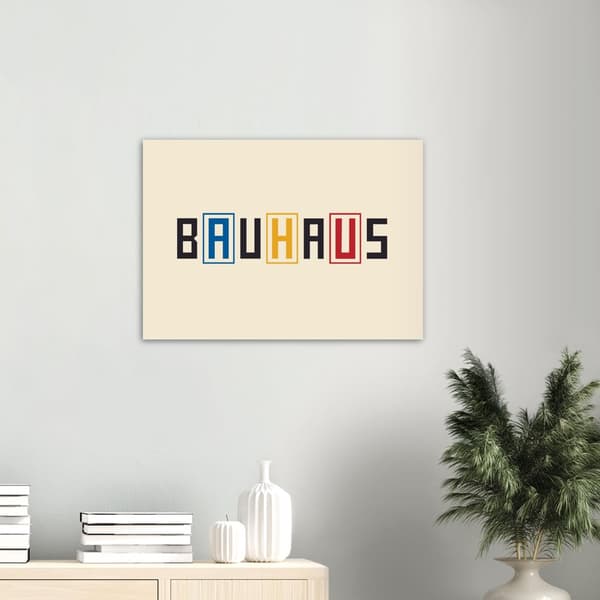 Bauhaus Poster - 50X70 cm / 20X28?