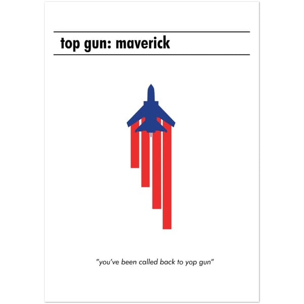 Top Gun Maverick - 50X70 cm / 20X28?