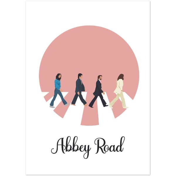 Abbey Road Poster - 50X70 cm / 20X28?