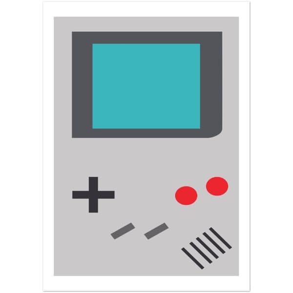 Retro Video Game Poster - 50X70 cm / 20X28?