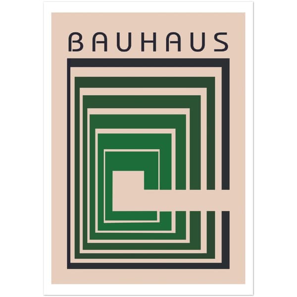 Bauhaus Poster - 50X70 cm / 20X28?