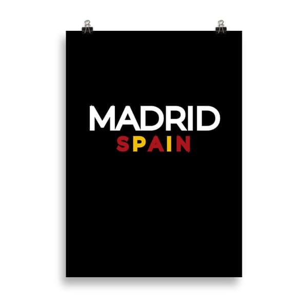 Madrid - Spain Poster - 50X70 cm