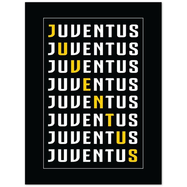 Juventus Poster - 60X80 cm / 24X32?