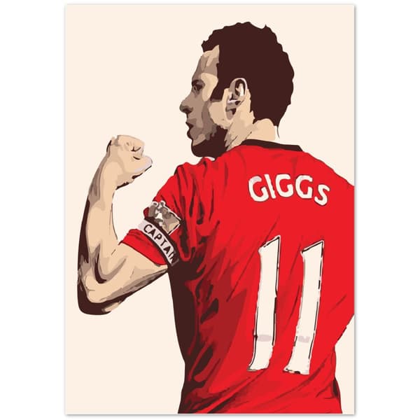 Ryan Giggs Poster - A1 (59.4 X 84.1 cm)
