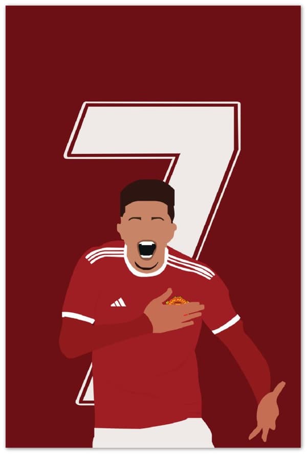 Jadon Sancho Manchester Poster - 60X90 cm / 24X36?