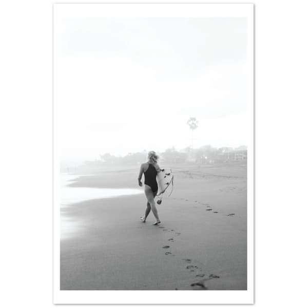 Strandpromenad Poster - 60X90 cm / 24X36?