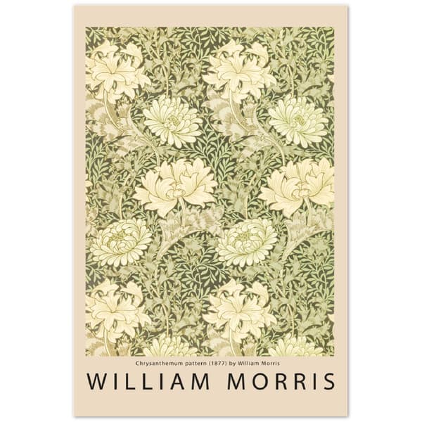 William Morris Poster - 60X90 cm / 24X36?