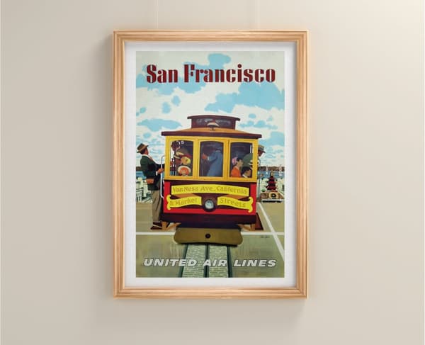 San Francisco Posters - 61X91 cm