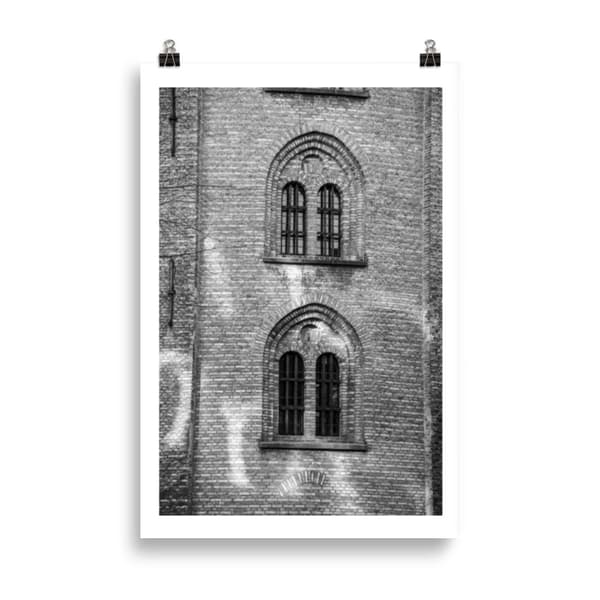 Copenhagen Stone Wall Poster - 61X91 cm