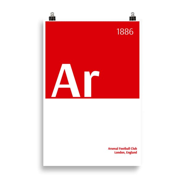 Arsenal Football Poster - 61X91 cm