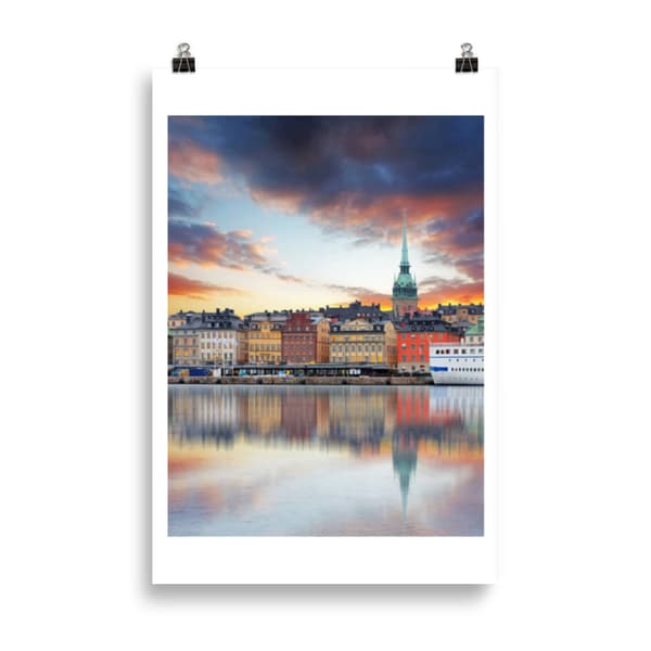 Stockholm River Poster - 61X91 cm
