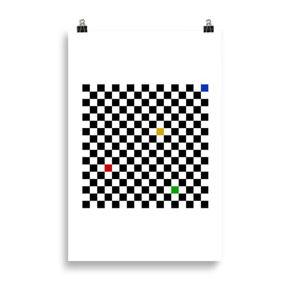 Chess Poster - 61X91 cm