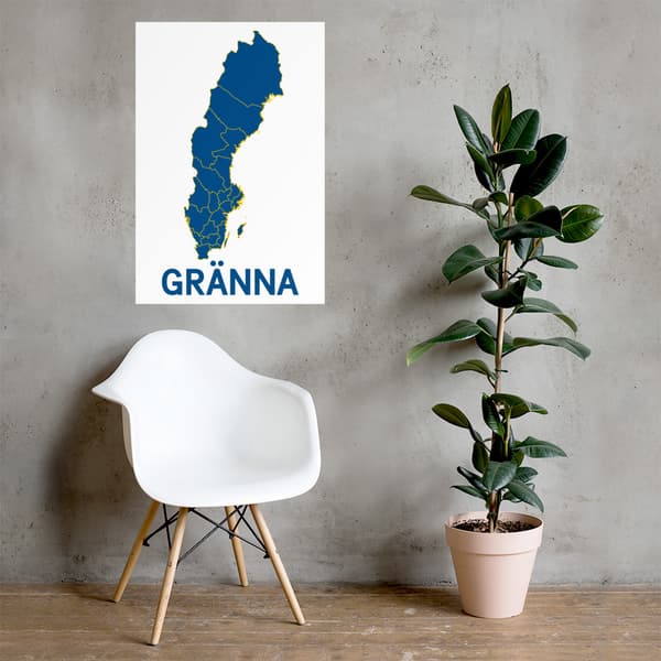 Gr�nna Poster - 61X91 cm