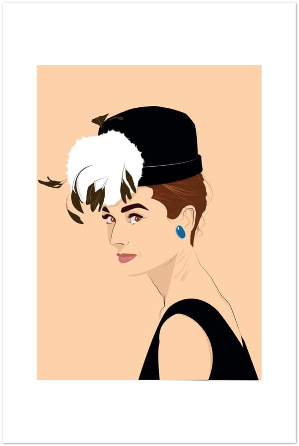 Audrey Hepburn Poster - 60X90 cm / 24X36?