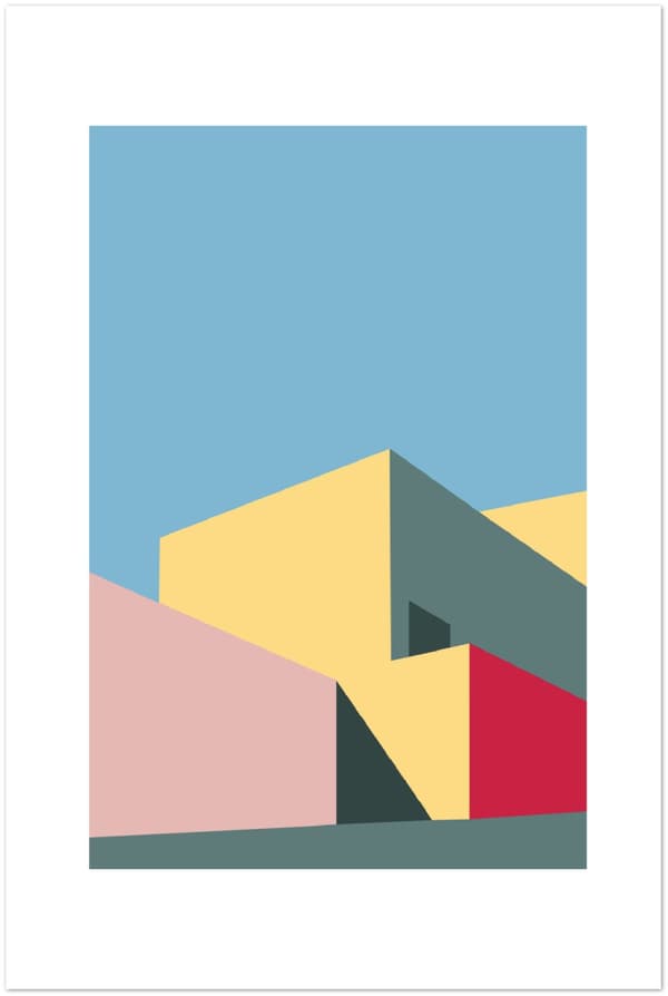 Abstract Geometric Poster - 60X90 cm / 24X36?