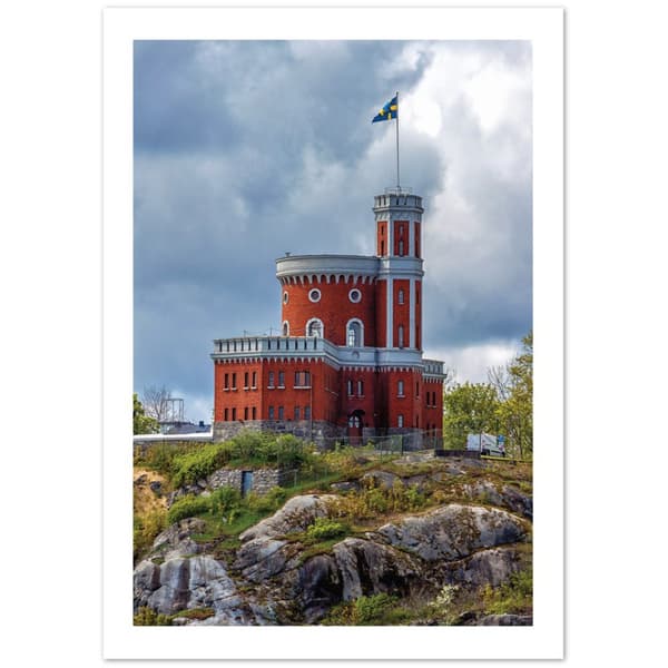 Stockholm Stad Poster - A3 (29.7 X 42 cm)