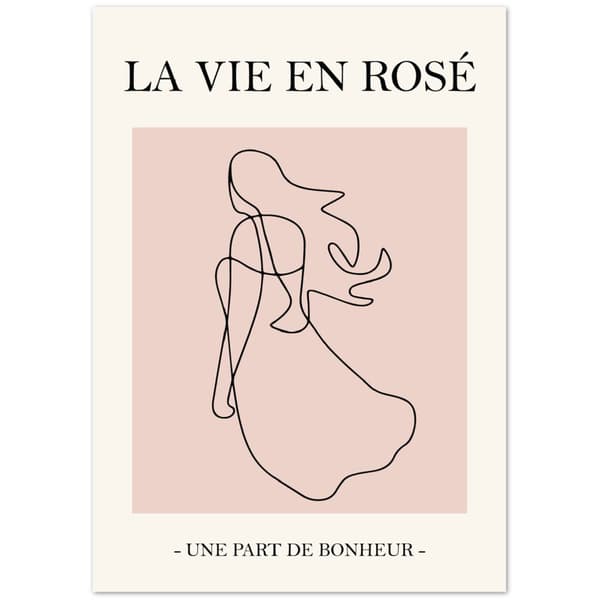 La Vie en Ros� Poster - A3 (29.7 X 42 cm)