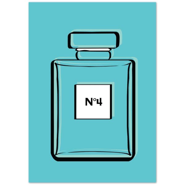 Perfume Number 4 - A3 (29.7 X 42 cm)