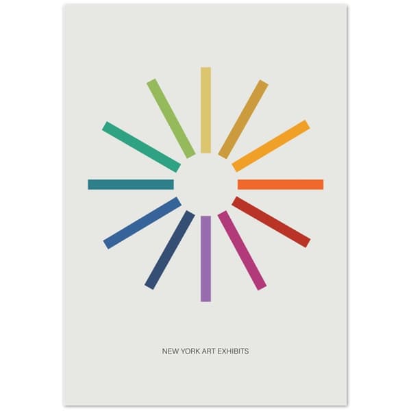 New York Art Poster - A3 (29.7 X 42 cm)