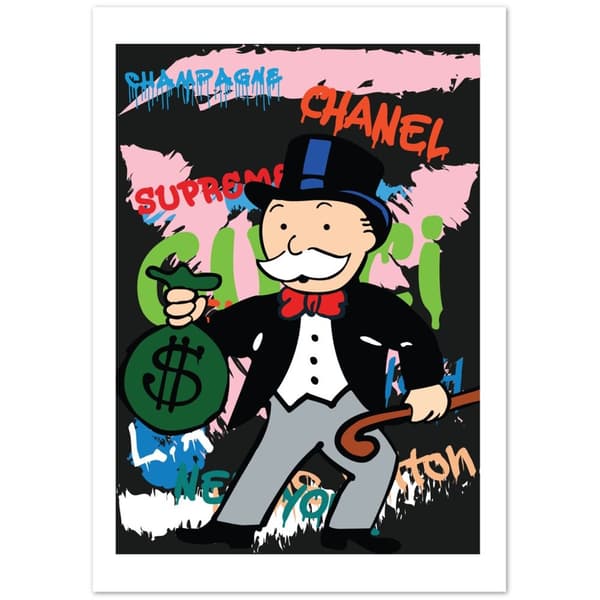 Monopoly Guys Poster - A3 (29.7 X 42 cm)