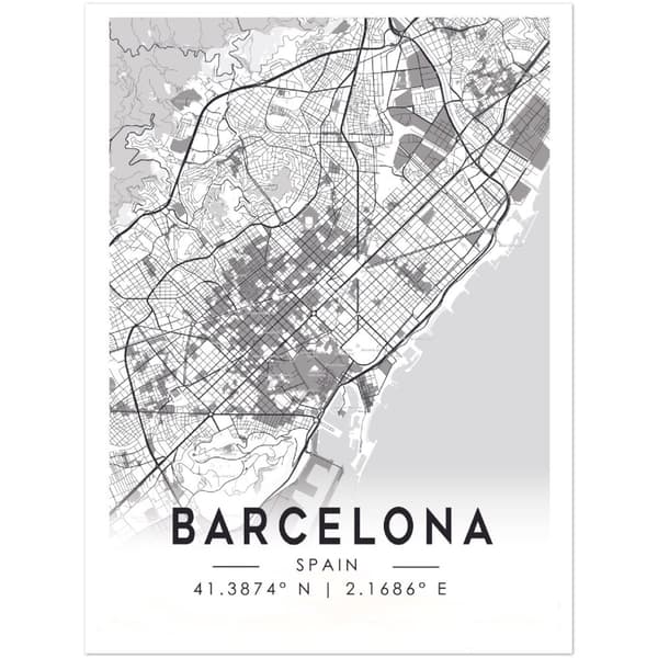 Barcelona Poster - 30X40 cm / 12X16?