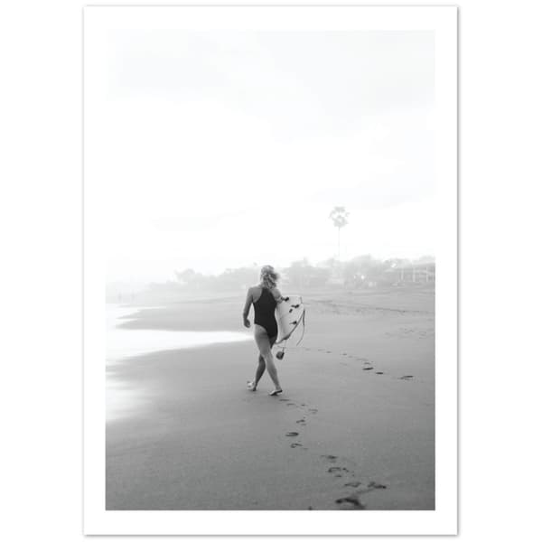 Strandpromenad Poster - A2 (42 X 59.4 cm)