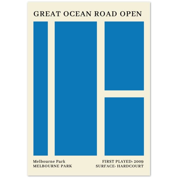 Great Ocean Road Open Poster - A2 (42 X 59.4 cm)