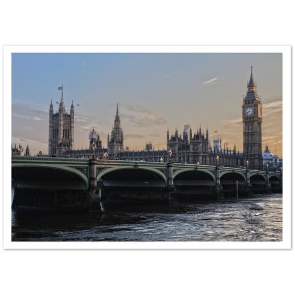London Big Ben Poster - A2 (42 X 59.4 cm)