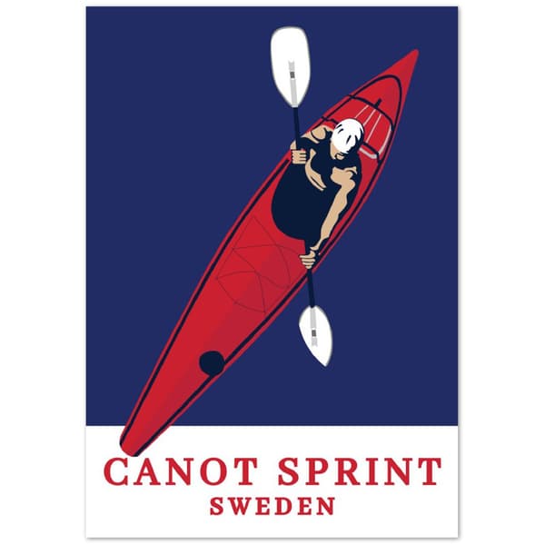 Canot Sprint Sweden - 70X100 cm / 28X40?
