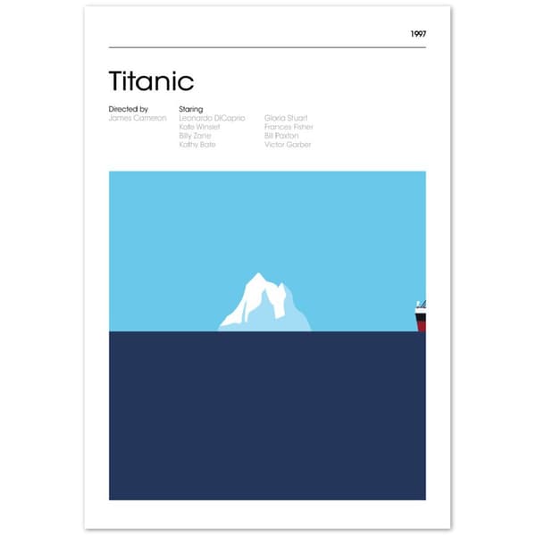 Titanic Movie Poster - 70X100 cm / 28X40?