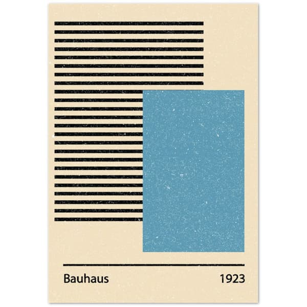 Bauhaus 1923 Poster - 70X100 cm / 28X40?