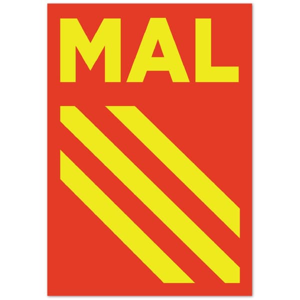 Malm� Sk�ne Poster - 70X100 cm / 28X40?