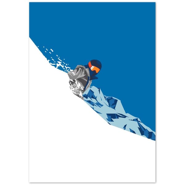 Skidor Poster - 70X100 cm / 28X40?