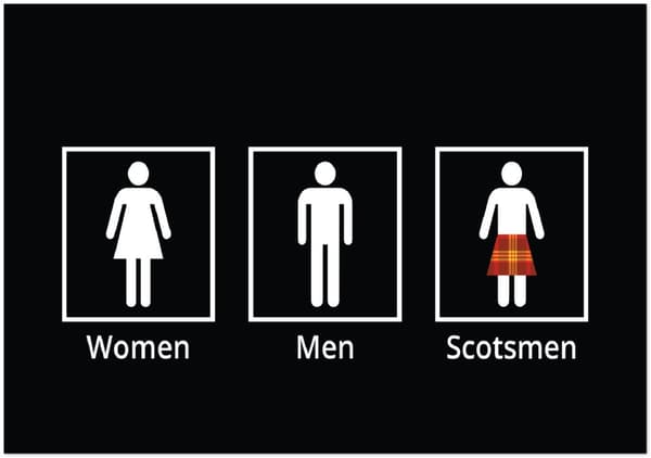 Women, Men &amp; Scotsmen Poster - 70X100 cm / 28X40?