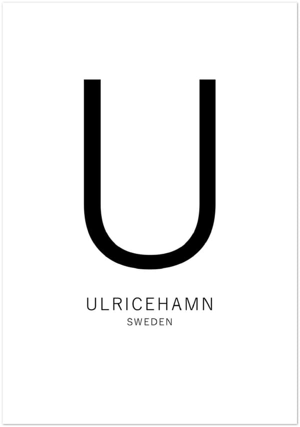 Ulricehamn Sweden Poster - 70X100 cm / 28X40?