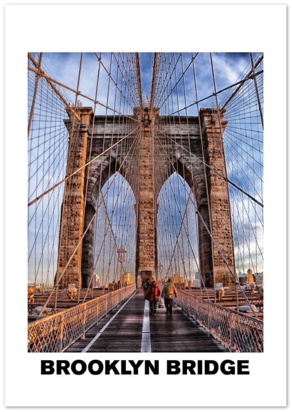 Brooklyn Bridge Poster - 70X100 cm / 28X40?