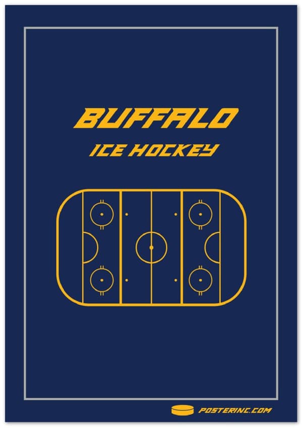 Buffalo Ice Hockey Poster - 70X100 cm / 28X40?