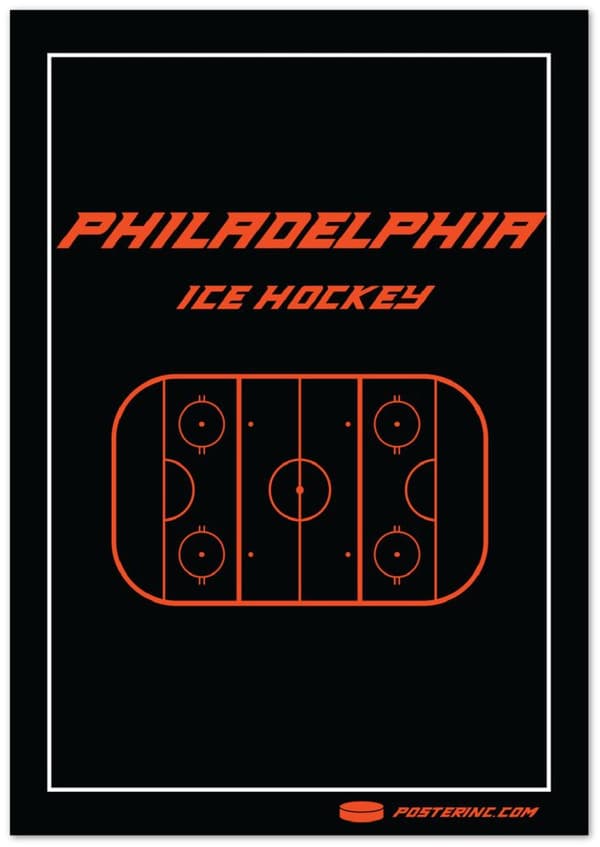 Philadelphia Ice Hockey Poster - 70X100 cm / 28X40?