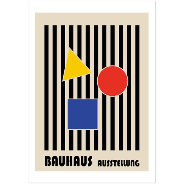 Bauhaus Ausstellung Poster - 70X100 cm / 28X40?
