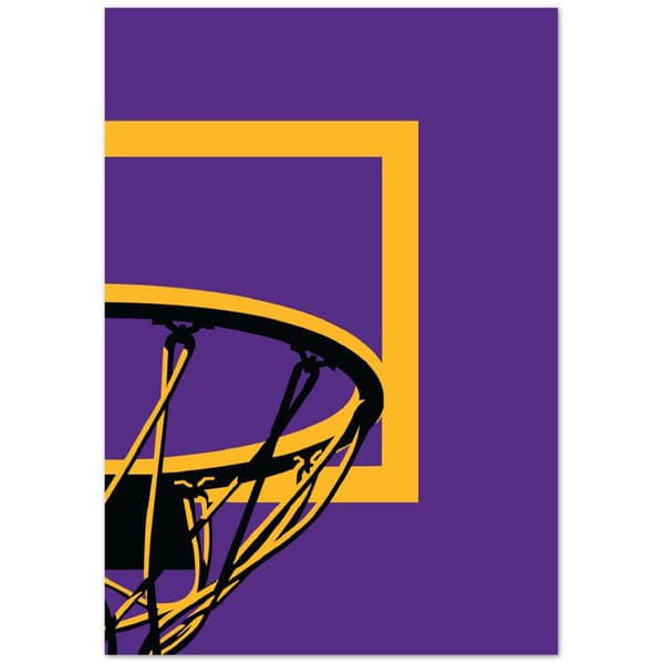 Los Angeles Basket Poster - 70X100 cm / 28X40?