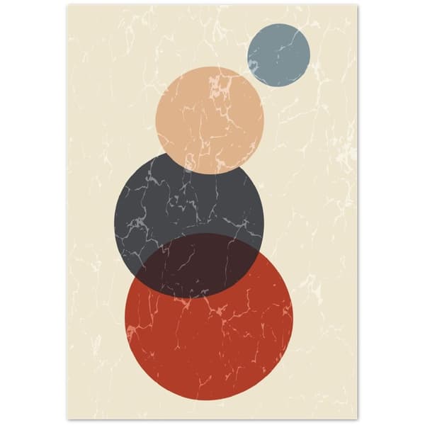 Abstrakt Poster - 70X100 cm / 28X40?