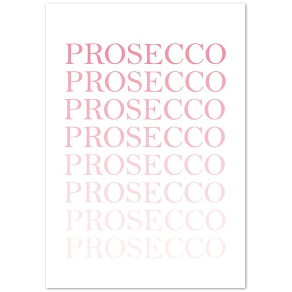 Prosecco Poster - 70X100 cm / 28X40?
