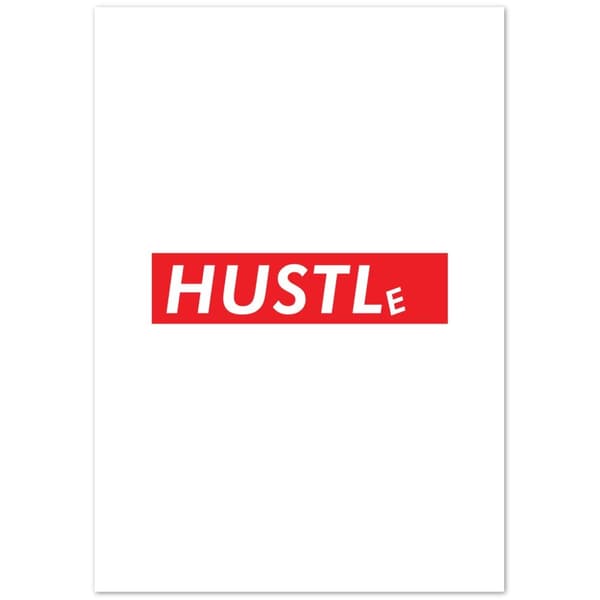 Hustle Poster - 70X100 cm / 28X40?