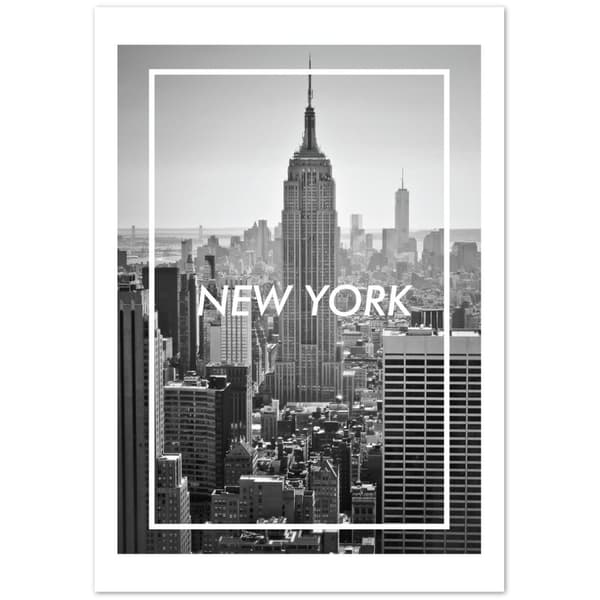 New York Poster - 70X100 cm / 28X40?