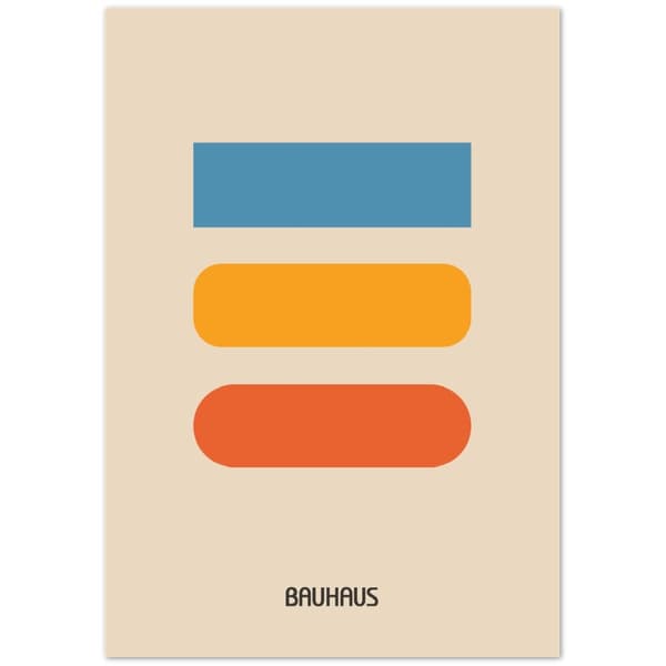 Bauhaus Poster - 70X100 cm / 28X40?